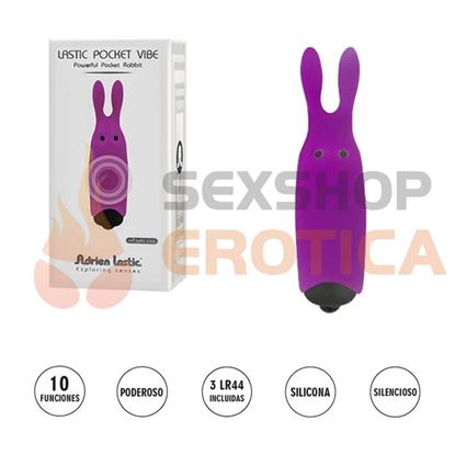 Lastic Pocket Vibe bala vibradora estimuladora de clitoris Violeta